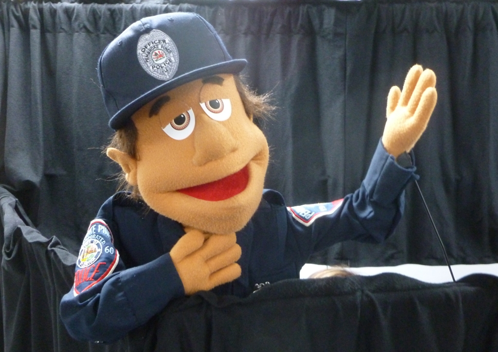 Officer Ollie from Puppet Shows